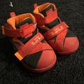 Nike Shoes | Nike Lebron Soldier Baby Shoes | Color: Black/Red | Size: 7bb