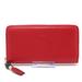 Gucci Bags | Gucci Bamboo Long Wallet 307984 Red Leather Women | Color: Red | Size: Os