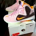 Nike Shoes | Nike Lebron Ix Se Men Size 9 | Color: Pink | Size: 9