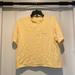 Brandy Melville Tops | Brandy Melville Yellow Honey T-Shirt | Color: Gold/Yellow | Size: One Size