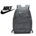 Nike Bags | Nike Brasilia Mesh Backpack 9.0 Gym Training Swoosh Bag Flint Grey / White | Color: Gray/White | Size: Os