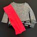 Nike Matching Sets | Nike Dry Fit - Pink Pants Set- Size 18m - Bnwt | Color: Gray/Pink | Size: 18mb