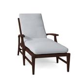 Summer Classics Croquet Aluminum 78.38" Long Reclining Single Chaise w/ Cushions Metal | Outdoor Furniture | Wayfair 333317+C014749N