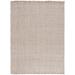 Brown/Gray 120 x 96 x 0.58 in Indoor Area Rug - Union Rustic Kerriana Solid Color Handmade Flatweave Jute Area Rug in Gray/Brown Jute & Sisal | Wayfair