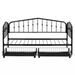August Grove® Brextyn Metal Platform Bed Metal in Black | 38.6 H x 78 W x 41.3 D in | Wayfair 8823C0A384CE4487B1E0D3279AC0A83A