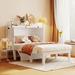 Red Barrel Studio® Lisveth Platform Bed in White | 45.9 H x 75.4 W x 54.7 D in | Wayfair 04129378D3F645308DF857DB73887BE2