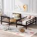 Harriet Bee Jafus Twin Over Twin Bunk Bed in Black | 63 H x 42 W x 94 D in | Wayfair BEC45DFECDA1421586FF24B22E6F90EF