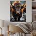 Union Rustic Buffalo National Photo - Animals Metal Wall Art Metal in Brown/Gray | 20 H x 12 W x 1 D in | Wayfair 560E2AF9B228405EADAF38CFA9DA0D00