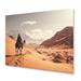 Dakota Fields Camel Desert Wanderer III - Animals Metal Wall Decor Metal | 24 H x 1 D in | Wayfair 61807FC341804345A73A230A3641F548