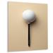 Ebern Designs Minimalism Golf Tees VI - Golf Metal Wall Art Prints Metal in White | 32 H x 16 W x 1 D in | Wayfair 41BA8C12D14F4783907D7BDDD7CAEAB2