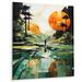 Winston Porter Golf Putting Paradise - Golf Metal Wall Art Metal in Green/Orange | 20 H x 12 W x 1 D in | Wayfair 574CCD57430D43798E09C7F8E1DECBA8