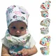 Ensemble bonnet et écharpe pour bébé motif de dessin animé bonnets pour bébé bonnet pour garçon