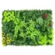 Fausse Plante Artificielle Réutilisable Pelouse en Plastique Gazon Mousse Clôture Murale Jardin