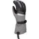 Klim Radiate Gauntlet Ladies Snowmobile Gloves, black-grey, Size XS for Women