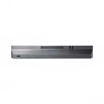 Summit H36RSSADA 35 7/8"W Under Cabinet Convertible Range Hood with Two-speed Fan - Stainless Steel, 115v, Silver