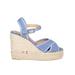 Blaudell Crossover Strap Wedge Sandals