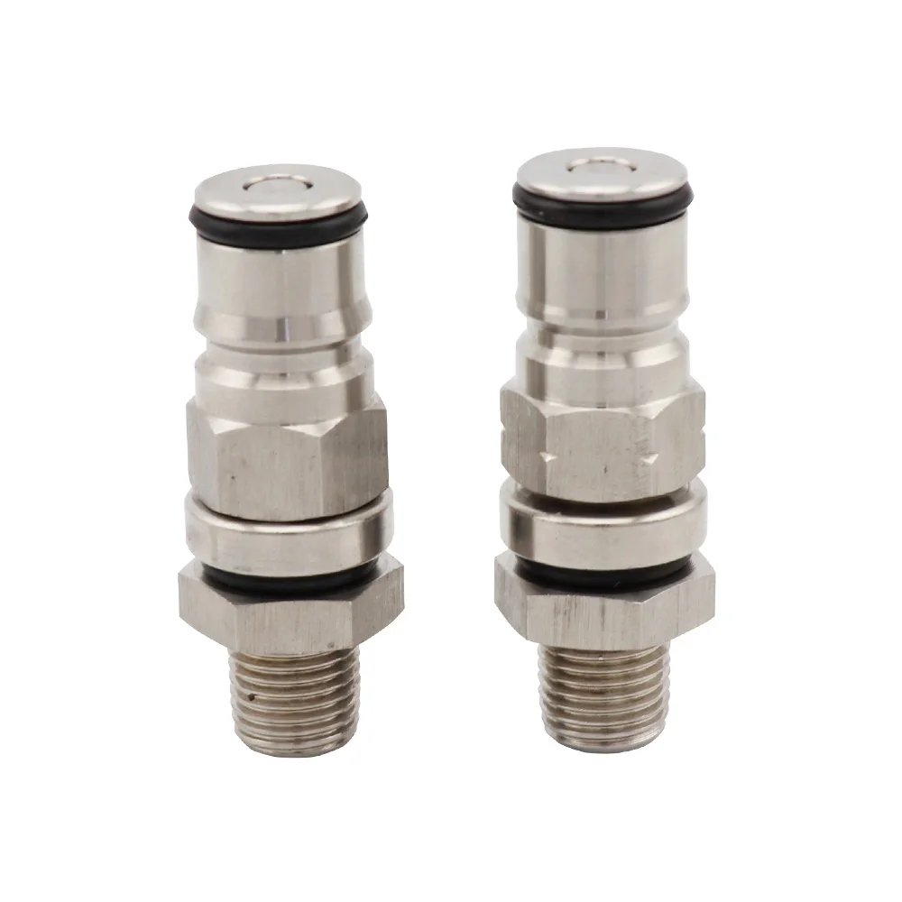 Cornelius Keg Ball Lock Post Gasflüssigkeit 19/32-18"UNF mit 1/4" BSP Schottmontage Homebrew Bierspender Image