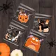 100 teile/los Halloween Plastik Süßigkeiten Kekse Geschenkt üte selbst klebende Snack Wrap Tasche