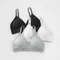 Reggiseno push-up da donna senza cuciture Reggiseno push-up Bralette senza ferretto Intimo con scollo a V con coppe imbottite sottili Reggiseno intimo femminile morbido