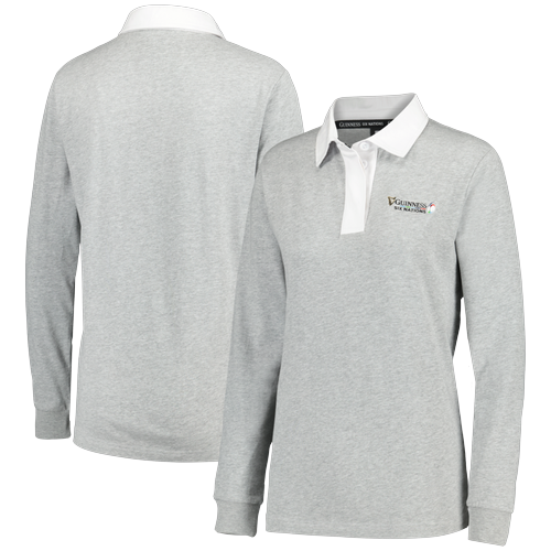 Guinness Six Nations Primary Logo Rugby Top - Grey Womens
