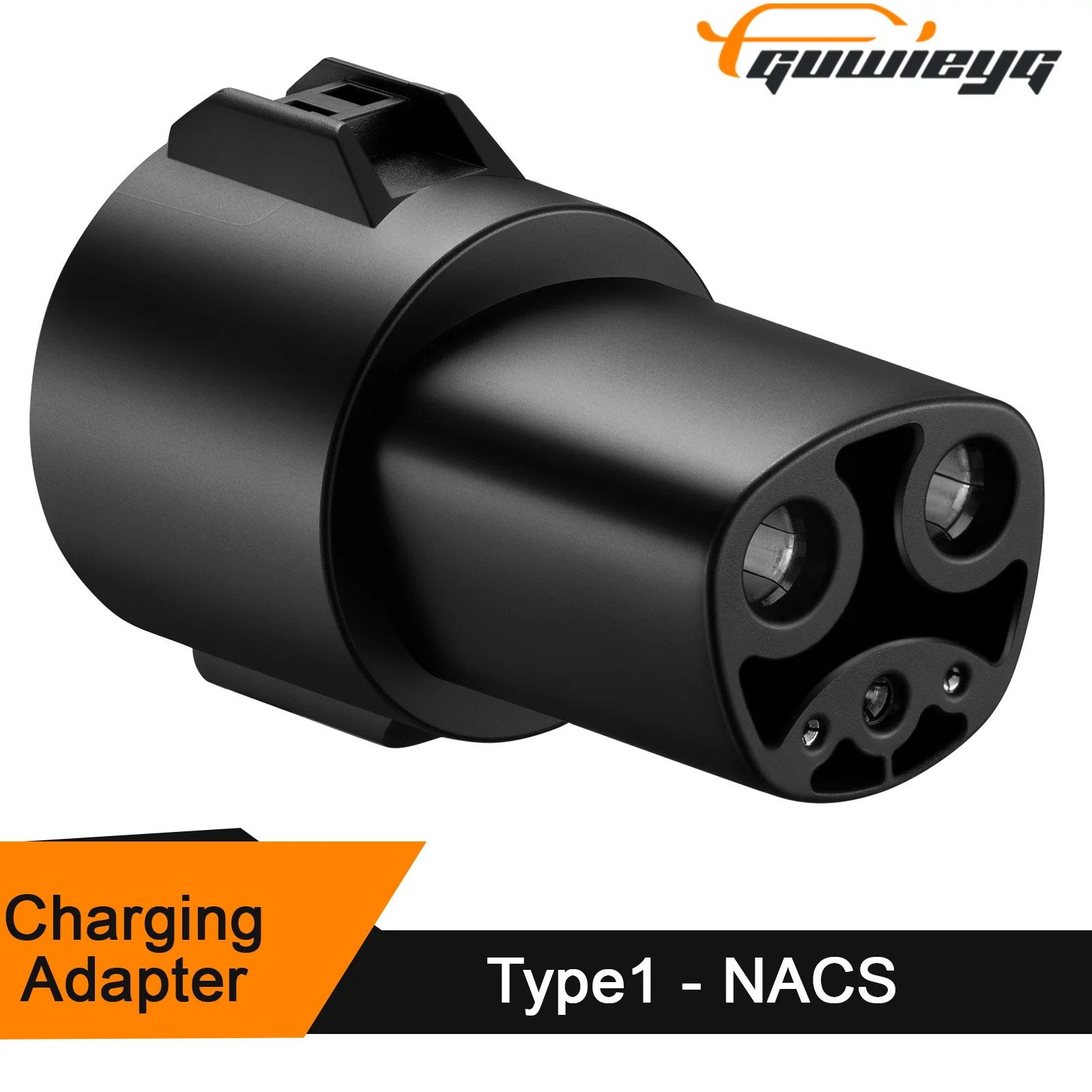 GUWIEYG Type1 für Tesla-Adapter J1772 auf Tesla-Adapter, passend für Tesla Model S/X/3/Y EV-Ladegerät-Adapter für Tesla Image