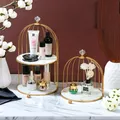 Birdcage Kosmetik-Aufbewahrungsregal Badezimmer Lippenstift Hautpflegeprodukte Parfüm Pinsel