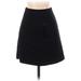 H&M Casual Skirt: Black Solid Bottoms - Women's Size 2