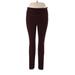 Vogo Active Pants - Mid/Reg Rise: Burgundy Activewear - Women's Size Large