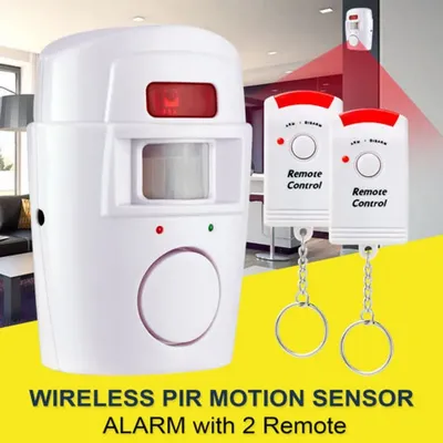 Wireless Motion Sensor Alarm Sicherheits detektor Indoor Outdoor Alarm Systeem traf Affesbediening Voor Thuis Garage
