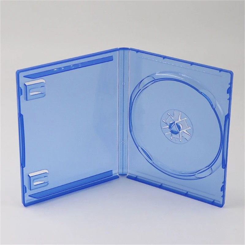1pc Ersatz CD Spiel fall abdeckung schutz box für Paystation 4 5 CD DVD Discs Lagerung box Für PS4 PS5 spiel disk abdeckung fall Image