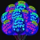 10 Stück fluor zierende Latex ballon leuchten im Dunkeln leuchten leuchtende Liebe Herz Ballon für