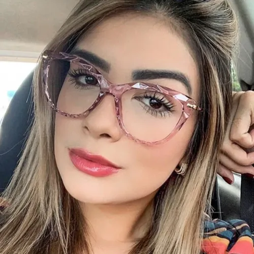 Cat Eye Brille Damen Brillengestell Optische Brillen Mode Vintage Brillen Klare Herren Brille