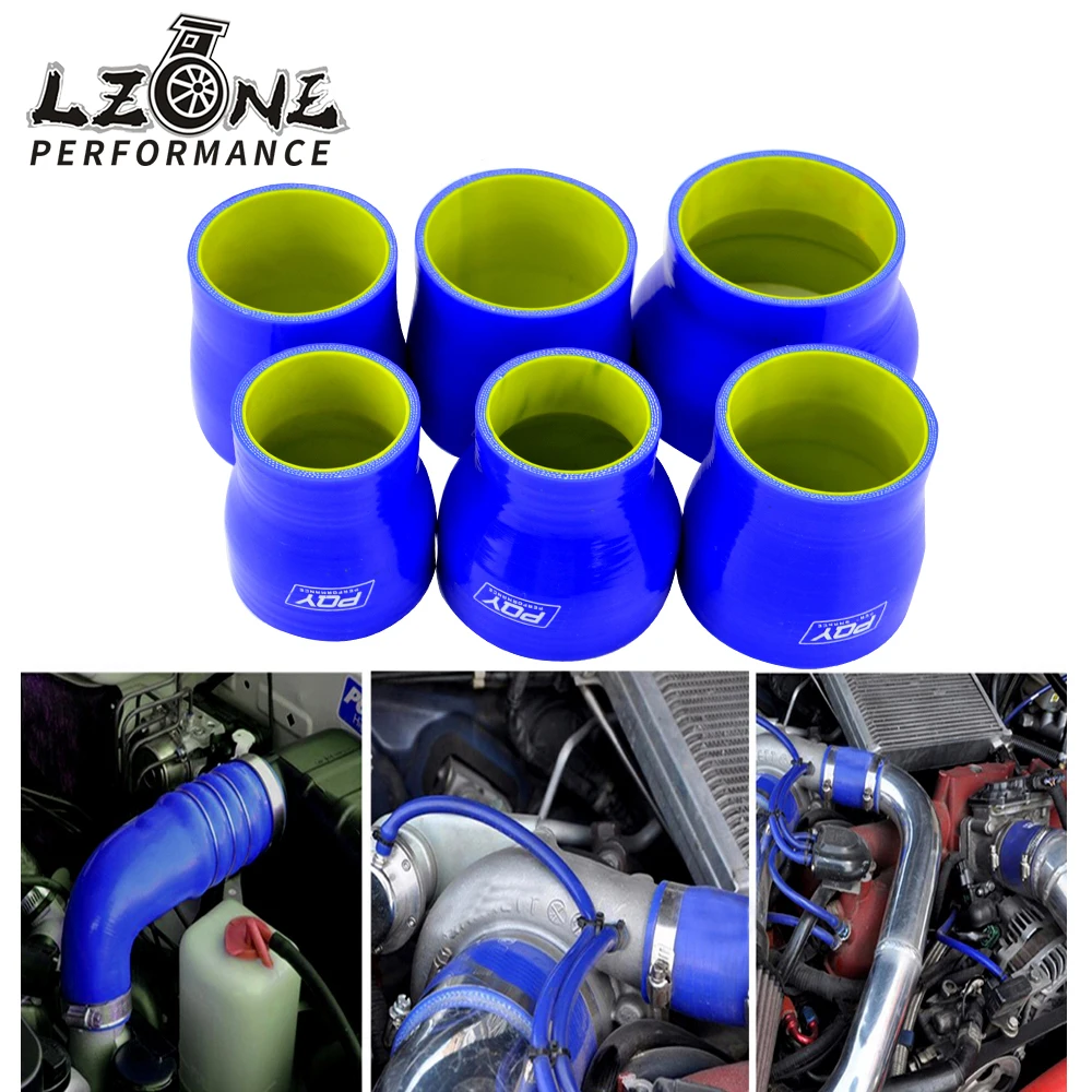 Blu e giallo 2 "-2.5'' 2 ''-3'' 2.48 ''-2.75'' 2.48-3 ''2.75''-3 ''3''-4 ''tubo flessibile in SILICONE giunto giunto riduttore dritto