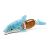 DolliBu Soft Huggable Dolphin Stuffed Animal with Football Plush Toy - 24 inches
