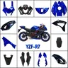 Per YAMAHA R7 carene Kit Fit YZF R7 2022 carene carrozzeria Set R7 nuove carene moto ABS Set blu