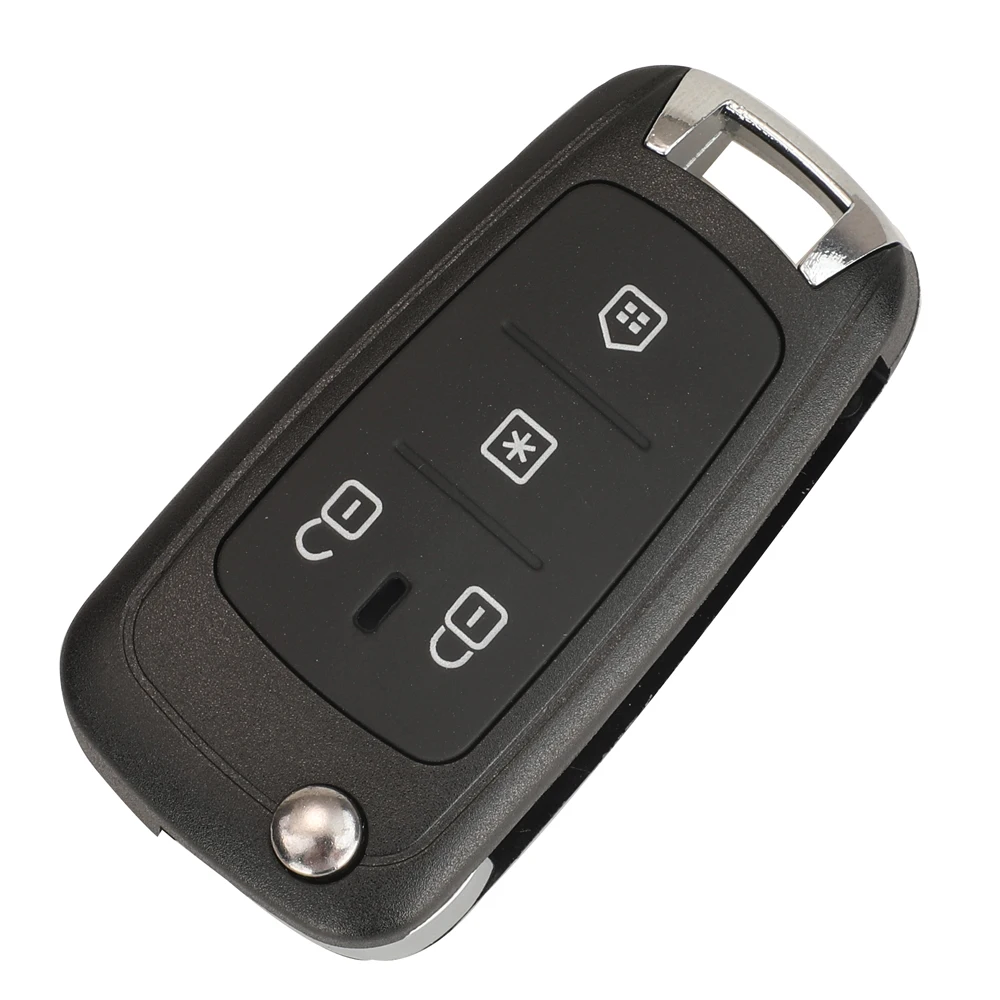 Jingyuqin 4 Tasten Auto Remote Key Shell Abdeckung für Fiat für Brasilien Positron Auto Key Case Fob Ersatz keine Klinge Image