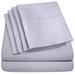6 Pcs 1500 TC Microfiber Bed Sheet Set in Cal King Size