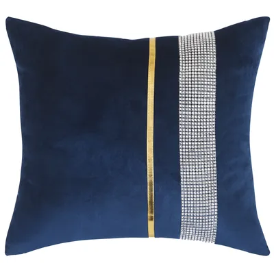 1 pc Samt Kissen bezüge dekorative Couch Luxus moderne Patchwork Kissen bezüge für Wohnzimmer Image