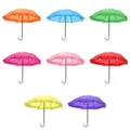 Nuovo Mini bambola ombrello giocattolo ombrello pioggia regalo di compleanno per bambini bambini