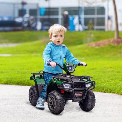 Rugged Strength & Enjoyable Riding: Comfortable Seat, Safe Speed,12v Electric ATV