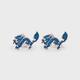 Paul Smith Blue 'Year Of The Dragon' Cufflinks