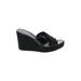 Donald J Pliner Wedges: Black Shoes - Women's Size 8 1/2