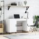 Berkfield Home - Royalton Desk White 140x50x75 cm Engineered Wood