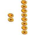 HOMSFOU 10 Pcs Artificial Amber Baltic Amber Teething Necklace Amber Scorpion Amber Necklace for Bangles for Kids DIY Insect Specimen Pendants Child Decorations Charm Resin