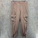 Athleta Pants & Jumpsuits | Athleta Pants Women 10 Ladies Khaki Cargo Pockets Jogger Polyester Zip | Color: Tan | Size: 10