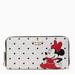 Kate Spade Bags | Disney X Kate Spade New York Minnie Mouse Large Continental Wallet | Color: Black/White | Size: Os