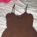 American Eagle Outfitters Pants & Jumpsuits | American Eagle Tie Front Romper | Color: Brown | Size: M