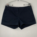 J. Crew Shorts | J Crew Womens Size 4 Navy Blue Chino Short Shorts Classic Preppy Cotton | Color: Blue | Size: 4