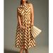 Anthropologie Dresses | Anthropologie Maeve Sleeveless Midi Shirt Dress | Color: Brown/Cream | Size: 2x