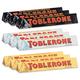 TOBLERONE Swiss Chocolate Candy With Honey & Almond Nougat - Milk - White - Dark - Fruit & Nut - Perfect For Holidays, Valentines Day, Parties, Gifts & More! (Chocolate Variety, (9 Count))